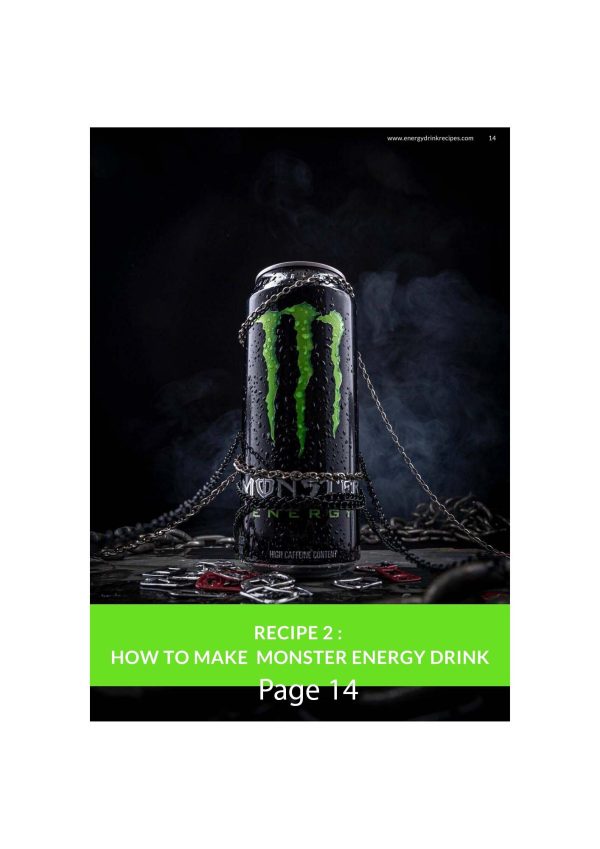 TECHNICAL FORMULA & INGREDIENTS ON HOW TO MAKE SPORT ENERGY BOOSTER