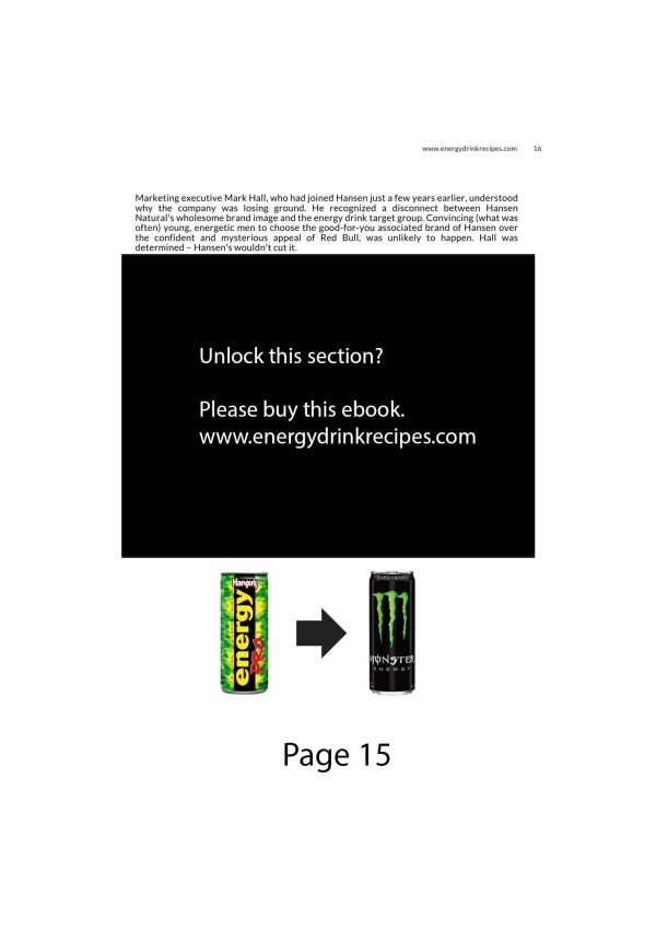 TECHNICAL FORMULA & INGREDIENTS ON HOW TO MAKE SPORT ENERGY BOOSTER