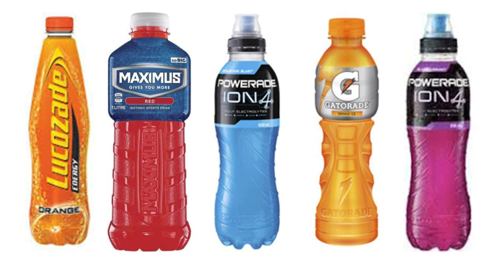 Isotonic drink EDR